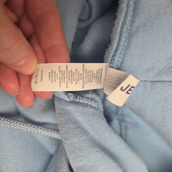 Anita Max Wynn Light Blue Hoodie with Graphic - Picture 7 of 7